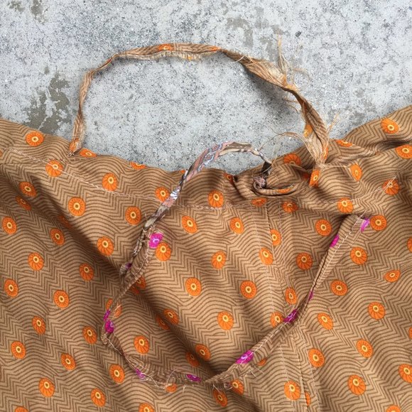 Brown Geo Print Salwar Pants - Picture 4 of 6